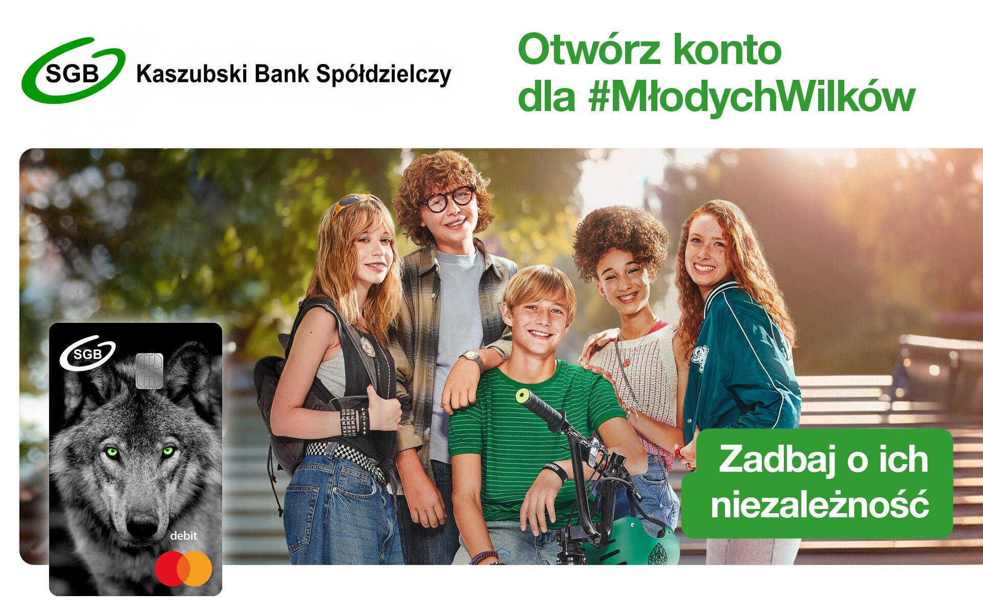 W Bankach Spółdzielczych SGB nadszedł czas Młodych Wilków Kaszubski